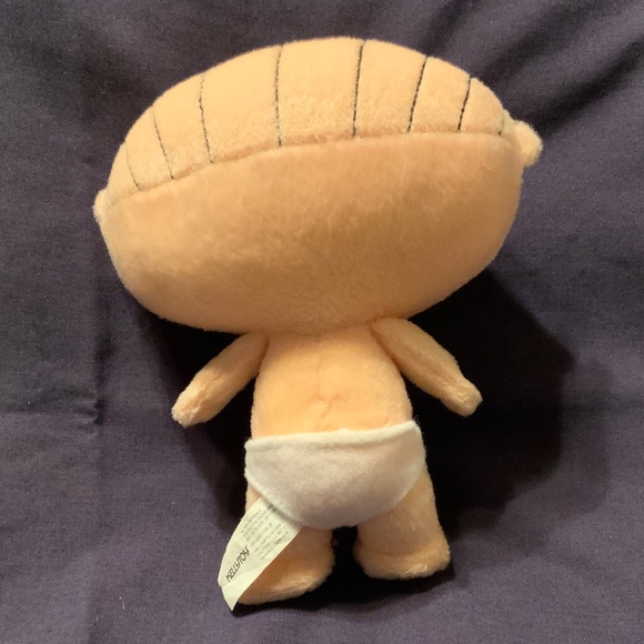 Kellytoy 2005 Family Guy “Stewie” In Diaper Beanie Plush Toy - Picture 4 of 11